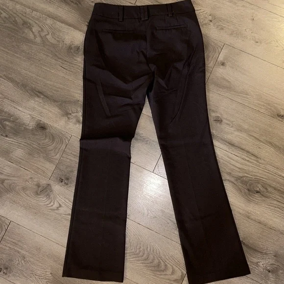 NY&Co 7th Avenue Chocolate Brown Dress Pants size 8 Tall - Picture 4 of 5